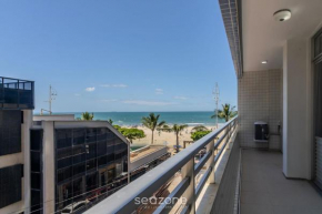 Apt vista lateral p/ praia a beira mar ETY0024